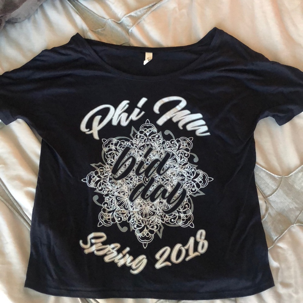 Phi Mu bella canvas t shirt size small
